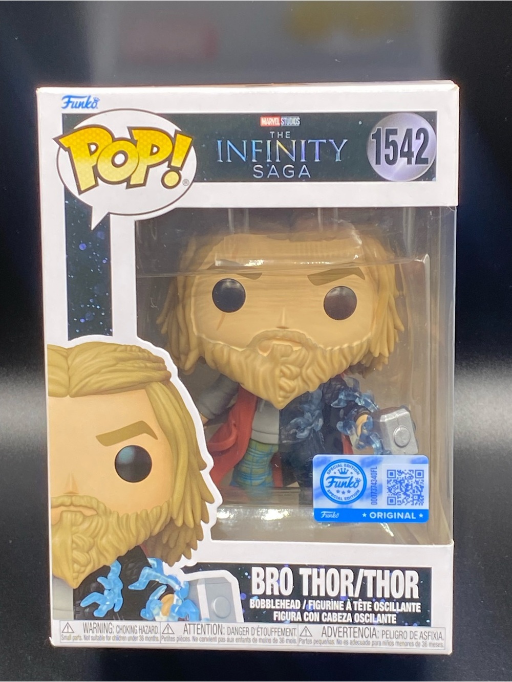 Funko Pop! Vinyl: Marvel - Bro Thor/Thor Infinity Saga  - #1542 w/Protector NEW